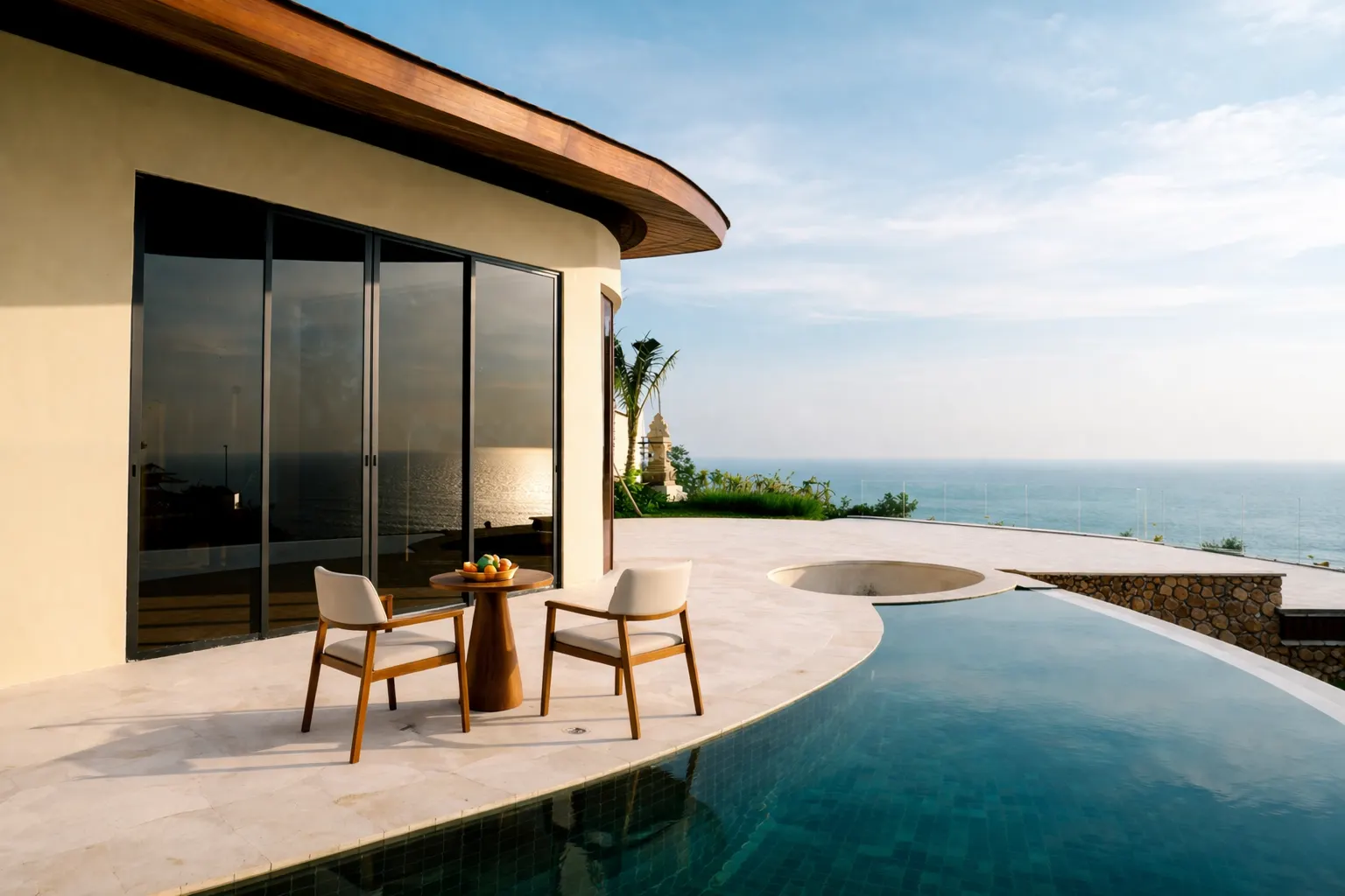 Ocean view villa