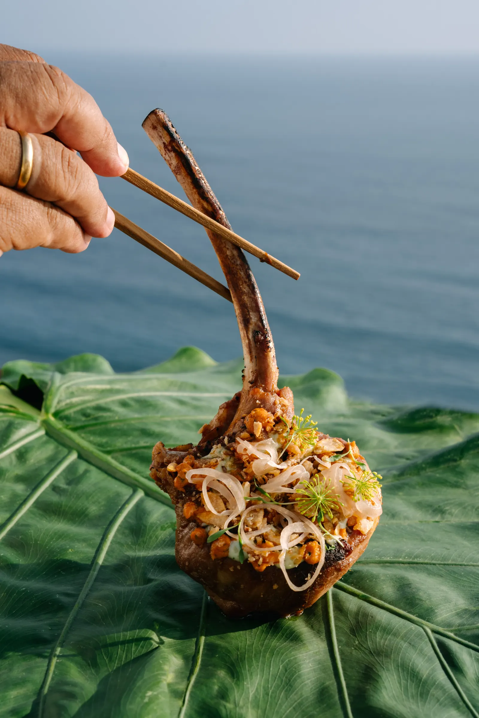 mediterran-asiatische dishes and ingredients at Kokoon restaurant 3